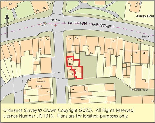 Lot: 93 - FREEHOLD STATUTORY INVESTMENT PLUS VACANT STORE AND GARAGE WITH OUTSIDE SPACE -